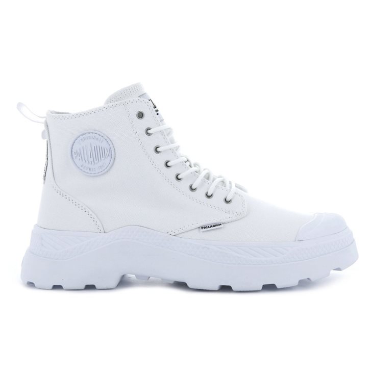 Palladium Pallakix Hi Canvas Laarzen Heren Wit | NL 48WQFOH